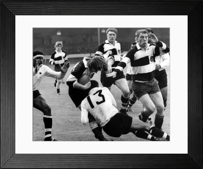 Framed Print : Sport - Rugby Rugby action from the game between Framed Print : Sport - Rugby Rugby action from the game between