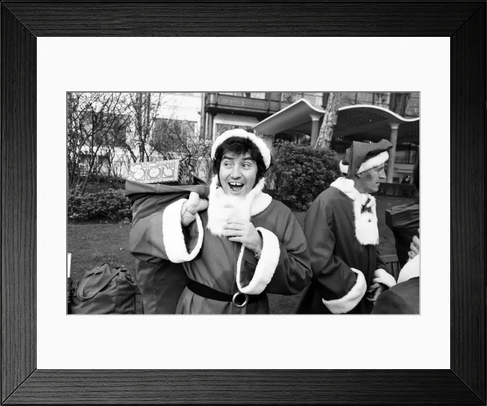 Framed Print : Photo-call with ITV Stars who can be see on TV screens this Christmas