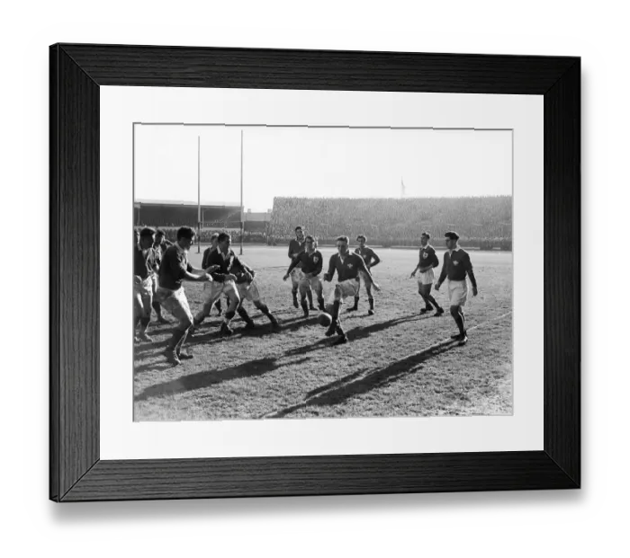 Framed Print : Action from the Wales v France five nation championship match held at Cardiff Arms Park Framed Print : Action from the Wales v France five nation championship match held at Cardiff Arms Park