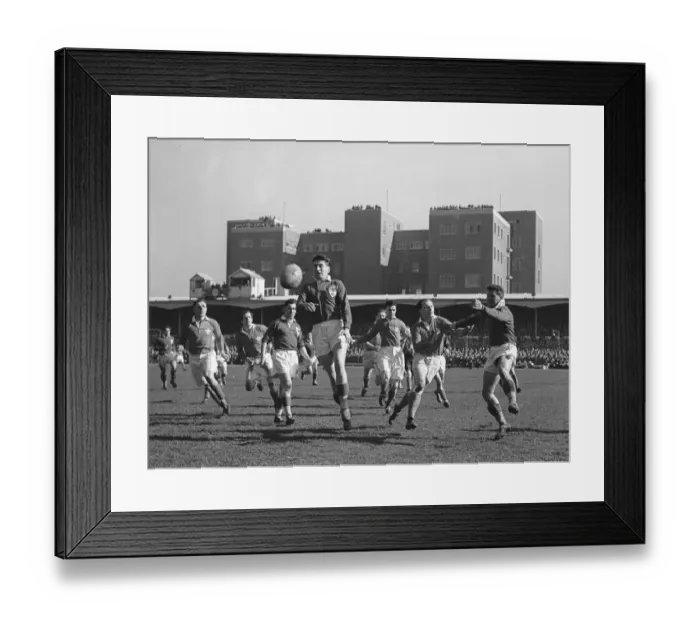 Framed Print : Action from the Wales v France five nation championship match held at Cardiff Arms Park Framed Print : Action from the Wales v France five nation championship match held at Cardiff Arms Park