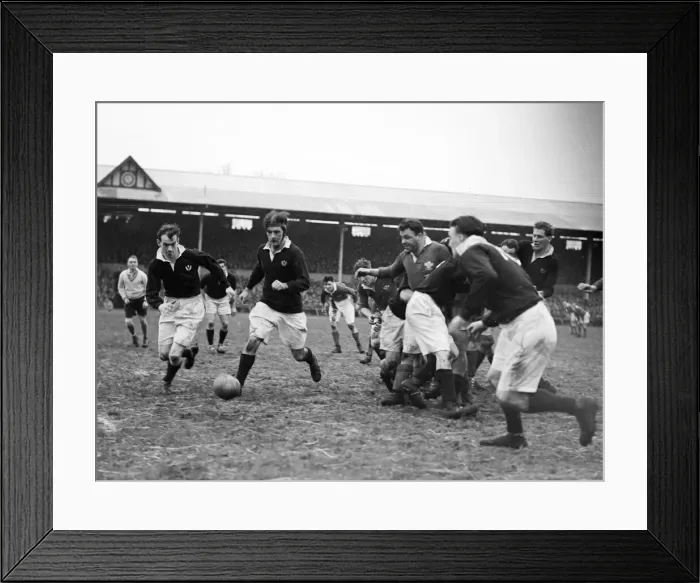 Framed Print : Action from the Wales v Scotland Home Nations Championship held at St Helens Ground Framed Print : Action from the Wales v Scotland Home Nations Championship held at St Helens Ground