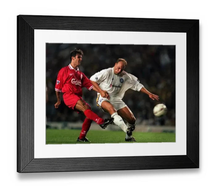  : Karl Heinz Riedle scores Liverpools 2nd goal August 1997 against Leeds United