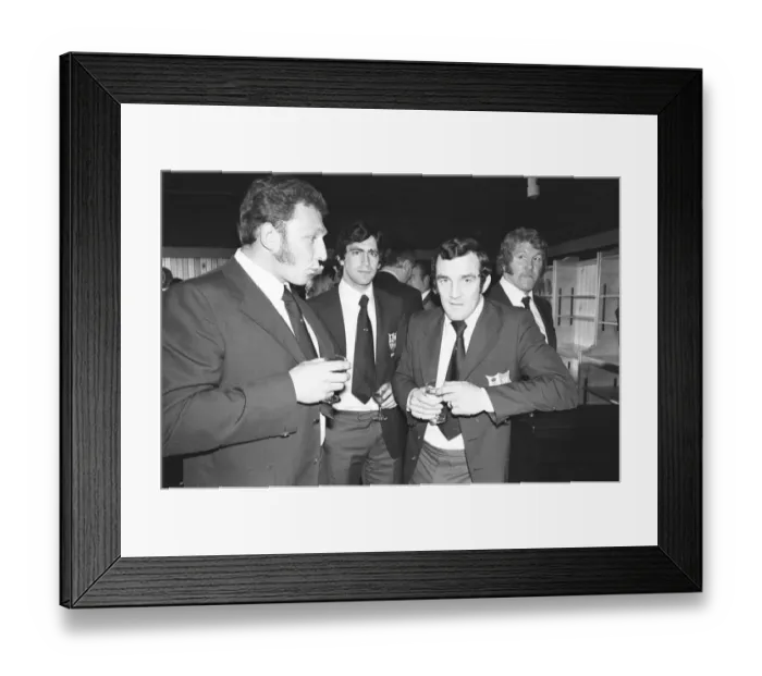 Framed Print : Phil Bennett at the International Sports Writers Club in Great Russell Street Framed Print : Phil Bennett at the International Sports Writers Club in Great Russell Street