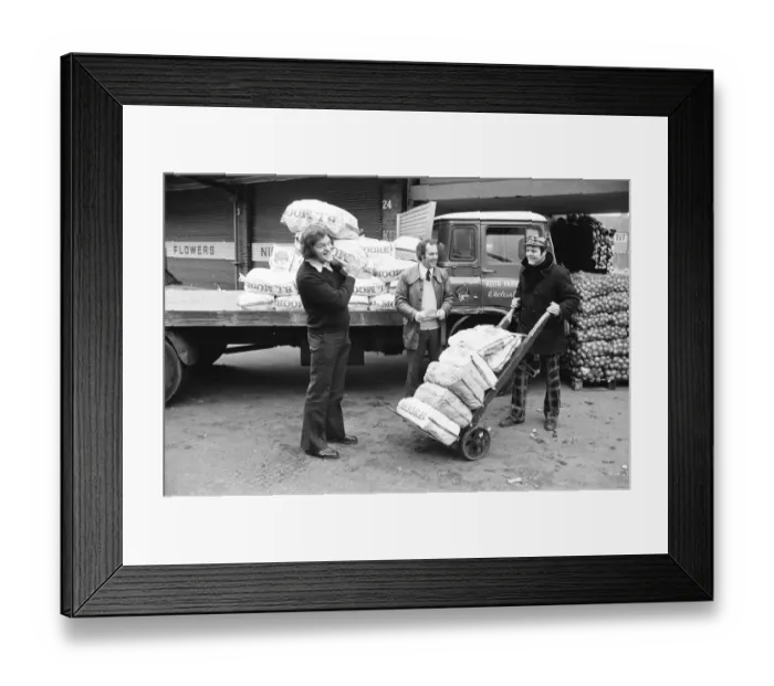 Framed Print : Fran Cotton, Englands newly appointed Captain seen he helping his Coventry team mate Framed Print : Fran Cotton, Englands newly appointed Captain seen he helping his Coventry team mate