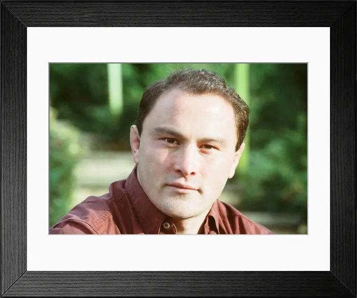Framed Print : England and British Lions rugby union hooker Brian Moore 30th October 1991 Framed Print : England and British Lions rugby union hooker Brian Moore 30th October 1991