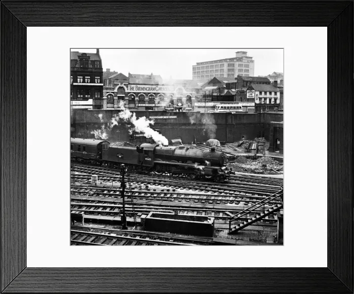 Framed Print : The London Midland and Scottish Railway Stanier Jubilee Class 4-6-0 steam locomotive Framed Print : The London Midland and Scottish Railway Stanier Jubilee Class 4-6-0 steam locomotive