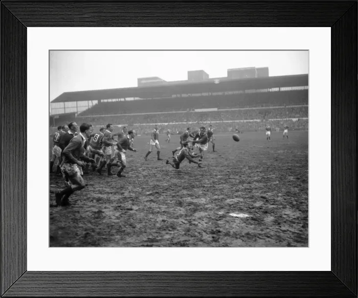Framed Print : Action from the Wales v Ireland Five Nations match at Cardiff Arms Park Framed Print : Action from the Wales v Ireland Five Nations match at Cardiff Arms Park
