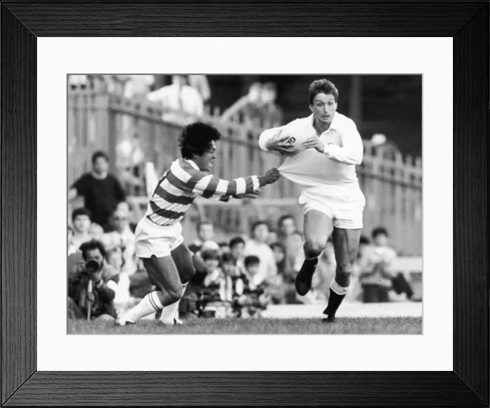 Framed Print : England v Japan. England were suffering from shock at half time in the match against Framed Print : England v Japan. England were suffering from shock at half time in the match against