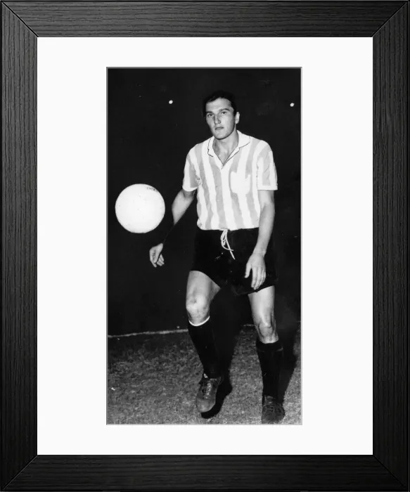 Framed Print : Racing Club of Argentina football player Miguel Angel Mori training ahead of the World Framed Print : Racing Club of Argentina football player Miguel Angel Mori training ahead of the World
