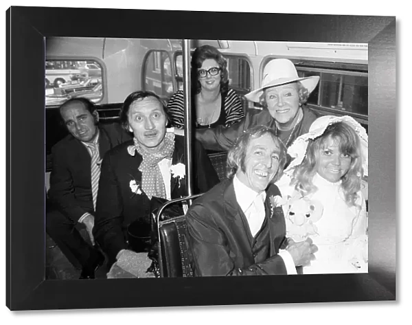 Bob Grant, Wedding Day, 1st October 1971. Bob Grant, actor weds Kim Benwell