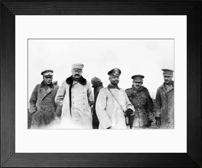 Framed Print : On Dec. 25, 1914, five months into World War I, British Framed Print : On Dec. 25, 1914, five months into World War I, British