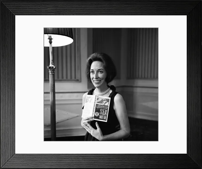 Framed Print : Helen Gurley Brown, February 18, 1922 to August 13, 2012, American author, publisher Framed Print : Helen Gurley Brown, February 18, 1922 to August 13, 2012, American author, publisher