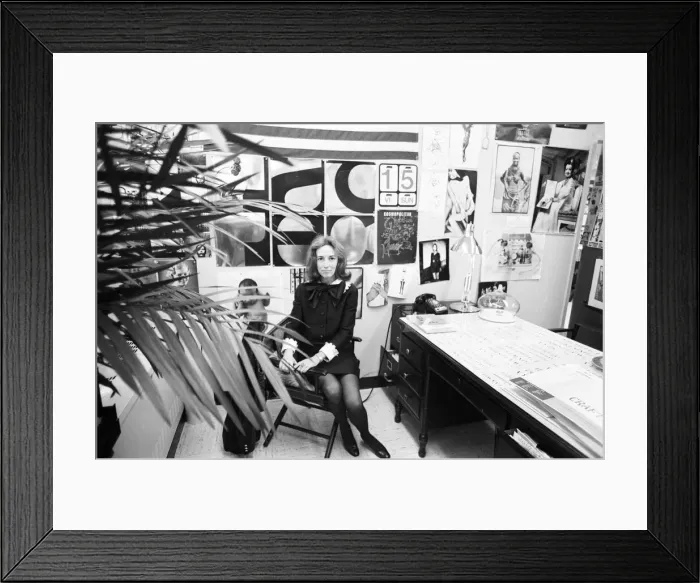 Framed Print : Helen Gurley Brown, February 18, 1922 to August 13, 2012, American author, publisher Framed Print : Helen Gurley Brown, February 18, 1922 to August 13, 2012, American author, publisher