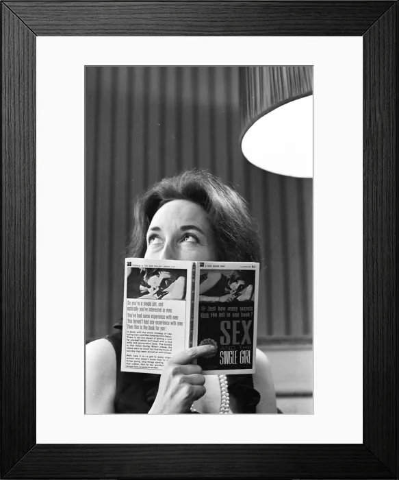 Framed Print : Helen Gurley Brown, February 18, 1922 to August 13, 2012, American author, publisher Framed Print : Helen Gurley Brown, February 18, 1922 to August 13, 2012, American author, publisher