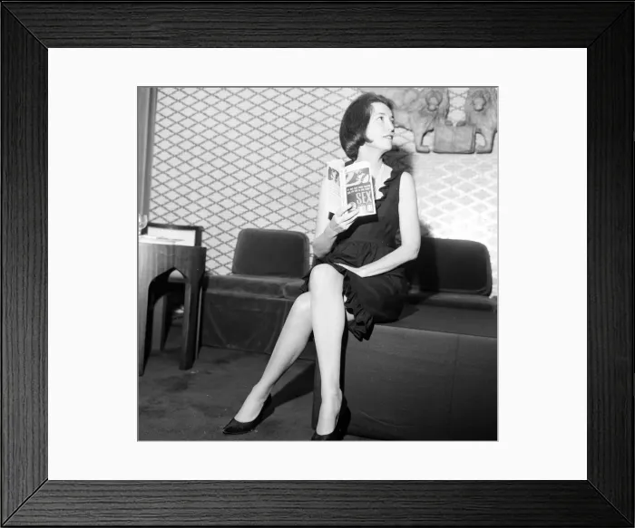 Framed Print : Helen Gurley Brown, February 18, 1922 to August 13, 2012, American author, publisher Framed Print : Helen Gurley Brown, February 18, 1922 to August 13, 2012, American author, publisher