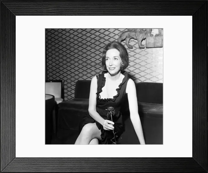Framed Print : Helen Gurley Brown, February 18, 1922 to August 13, 2012, American author, publisher Framed Print : Helen Gurley Brown, February 18, 1922 to August 13, 2012, American author, publisher
