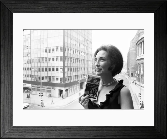 Framed Print : Helen Gurley Brown, February 18, 1922 to August 13, 2012, American author, publisher Framed Print : Helen Gurley Brown, February 18, 1922 to August 13, 2012, American author, publisher