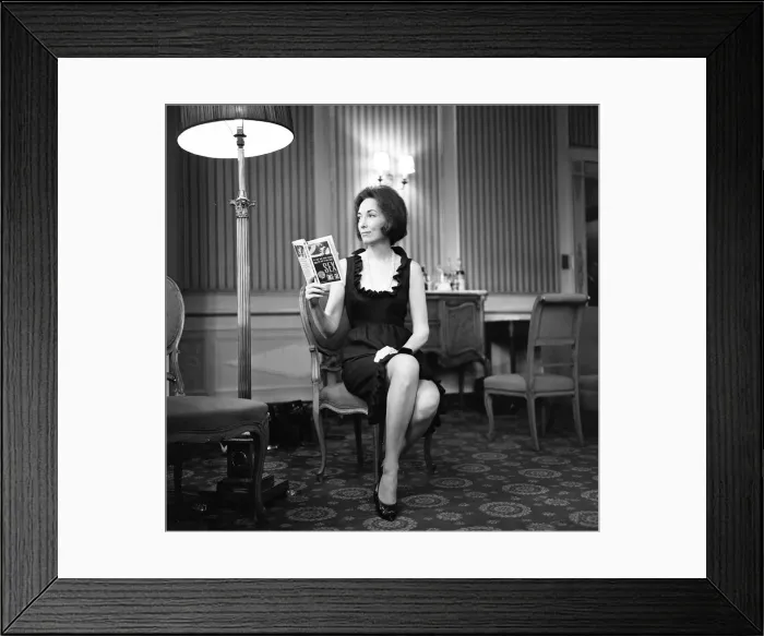 Framed Print : Helen Gurley Brown, February 18, 1922 to August 13, 2012, American author, publisher Framed Print : Helen Gurley Brown, February 18, 1922 to August 13, 2012, American author, publisher