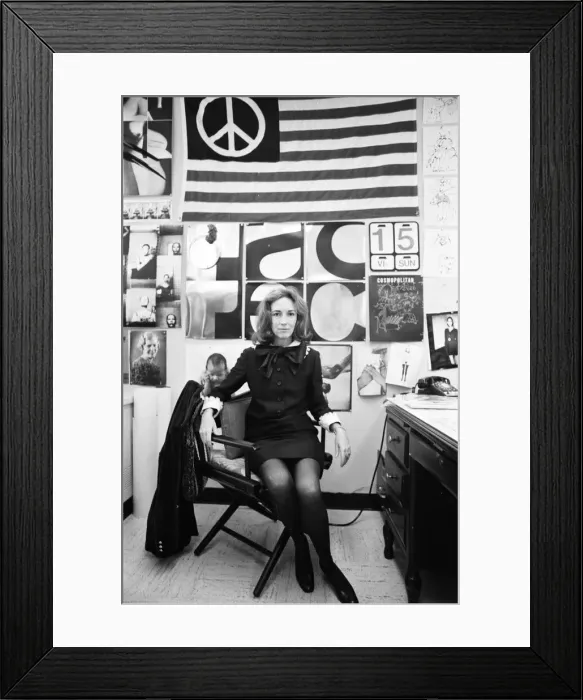 Framed Print : Helen Gurley Brown, February 18, 1922 to August 13, 2012, American author, publisher Framed Print : Helen Gurley Brown, February 18, 1922 to August 13, 2012, American author, publisher