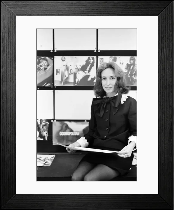 Framed Print : Helen Gurley Brown, February 18, 1922 to August 13, 2012, American author, publisher Framed Print : Helen Gurley Brown, February 18, 1922 to August 13, 2012, American author, publisher