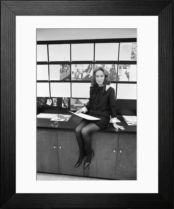 Framed Print : Helen Gurley Brown, February 18, 1922 to August 13, 2012, American author, publisher Framed Print : Helen Gurley Brown, February 18, 1922 to August 13, 2012, American author, publisher
