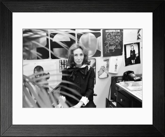 Framed Print : Helen Gurley Brown, February 18, 1922 to August 13, 2012, American author, publisher Framed Print : Helen Gurley Brown, February 18, 1922 to August 13, 2012, American author, publisher