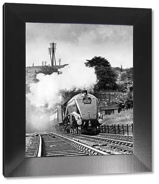 The London North East Railway Class A4 4-6-2 steam locomotive 60028 'Walter K