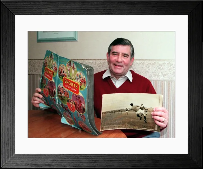 Framed Print : SAMMY REID EX FOOTBALL PLAYER WHO SCORED THE GOAL FOR BERWICK RANGERS THAT KNOCKED OUT Framed Print : SAMMY REID EX FOOTBALL PLAYER WHO SCORED THE GOAL FOR BERWICK RANGERS THAT KNOCKED OUT