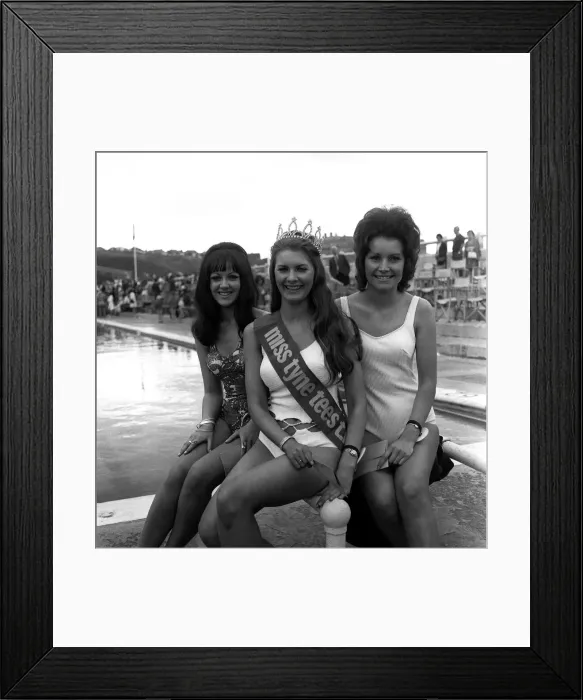 Framed Print : The Miss Tyne Tees Television beauty contest at Tynemouth Open Air Swimming Pool 24 July Framed Print : The Miss Tyne Tees Television beauty contest at Tynemouth Open Air Swimming Pool 24 July
