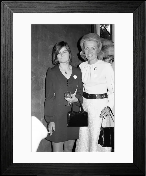Framed Print : 17th Women Of The Year Luncheon, Savoy Hotel, London, 4th October 1971 Framed Print : 17th Women Of The Year Luncheon, Savoy Hotel, London, 4th October 1971