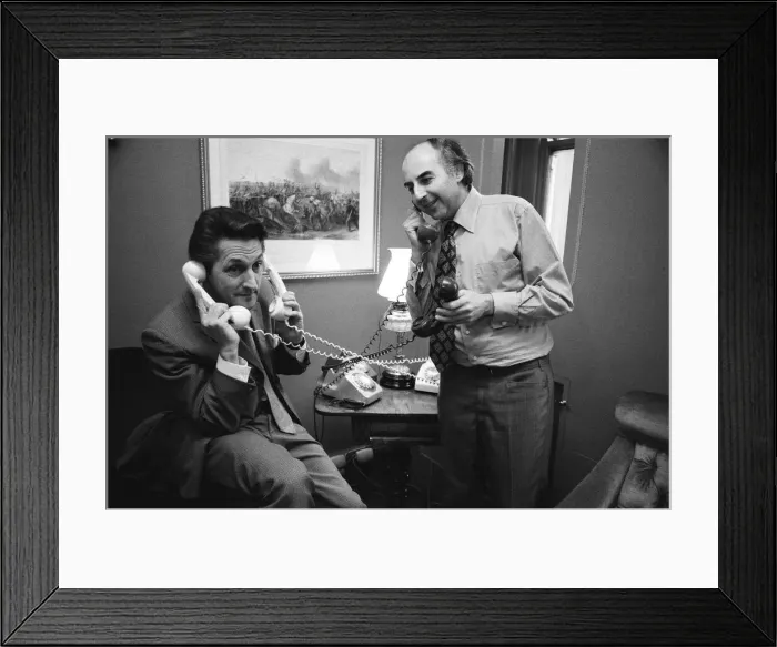Framed Print : Ronald Chesney and Ronald Wolfe, Comedy Script Writers, creators of British sitcoms