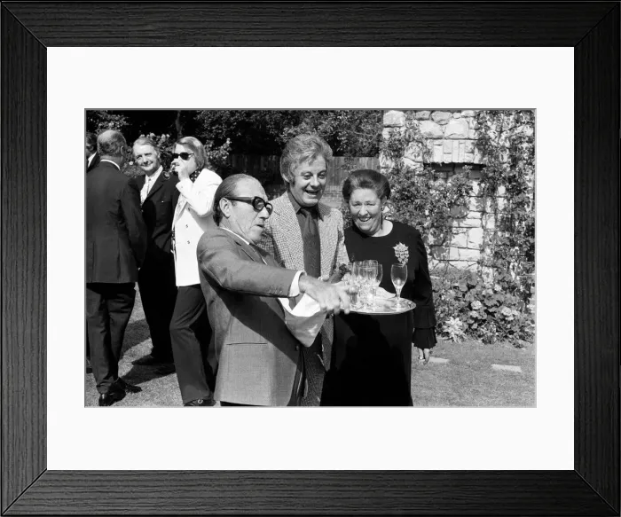 Framed Print : Cicely Courtneidge, actress, celebrates the 70th anniversary of her first stage Framed Print : Cicely Courtneidge, actress, celebrates the 70th anniversary of her first stage