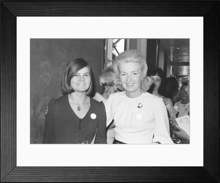 Framed Print : 17th Women Of The Year Luncheon, Savoy Hotel, London, 4th October 1971 Framed Print : 17th Women Of The Year Luncheon, Savoy Hotel, London, 4th October 1971