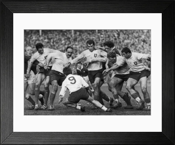 Framed Print : Five Nations Championship Rugby Wales v France 26th March 1966 Framed Print : Five Nations Championship Rugby Wales v France 26th March 1966
