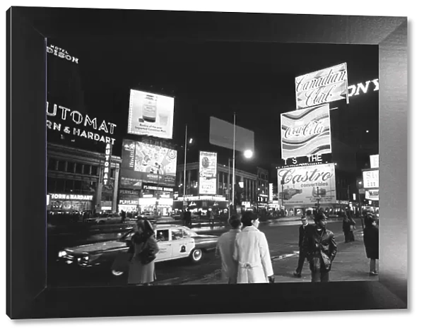 Times Square New York 25th January 1970