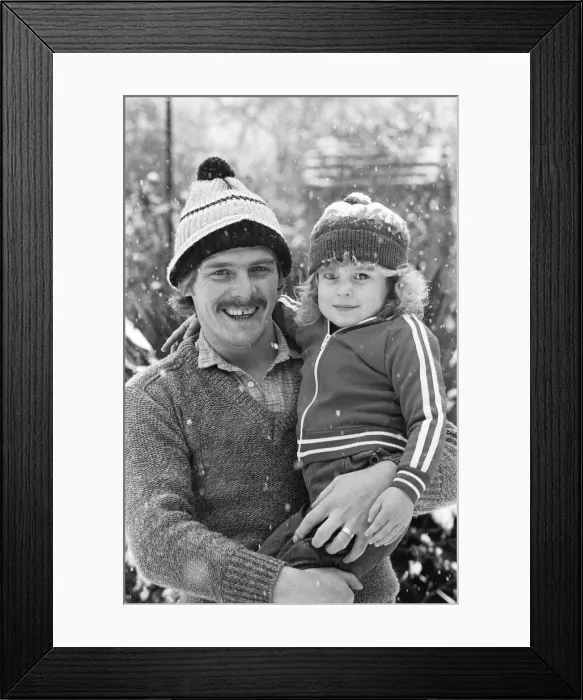 Framed Print : Terry Yorath, Coventry City Football Player, pictured at home, 26th January 1979 Framed Print : Terry Yorath, Coventry City Football Player, pictured at home, 26th January 1979
