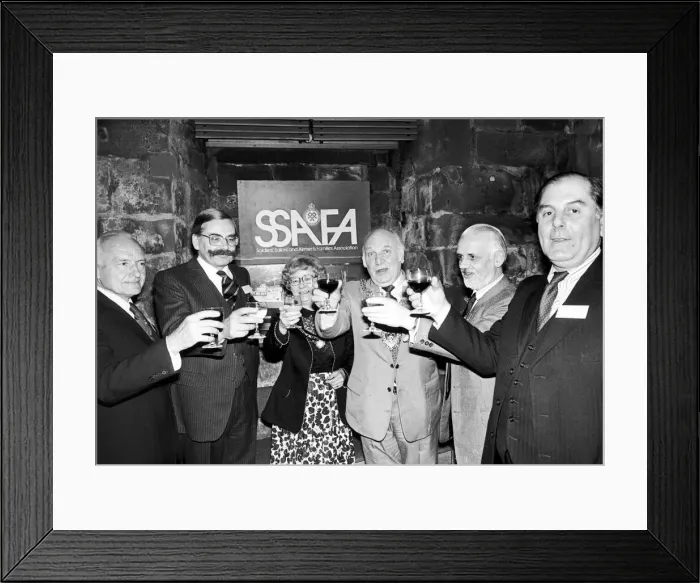 Framed Print : SSAFA, Photo-call, 8th March 1984. The Soldiers, Sailors and Airmen