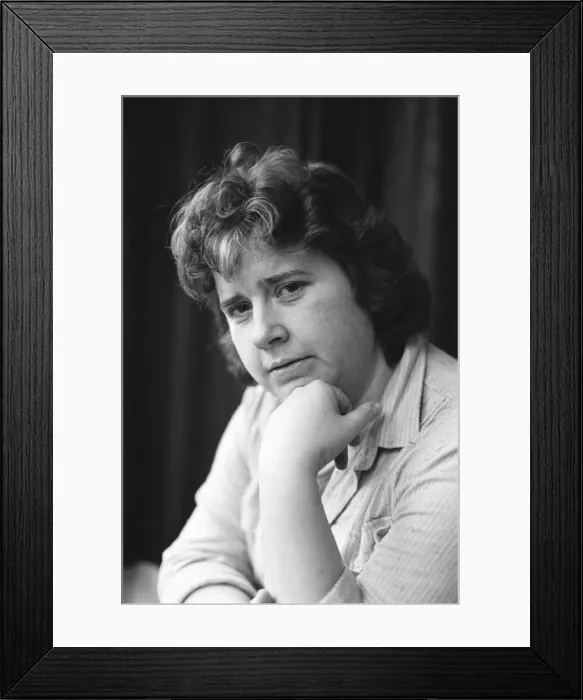 Framed Print : Val McDermid, Sunday People Journalist, 4th February 1981. House Sale Story Framed Print : Val McDermid, Sunday People Journalist, 4th February 1981. House Sale Story