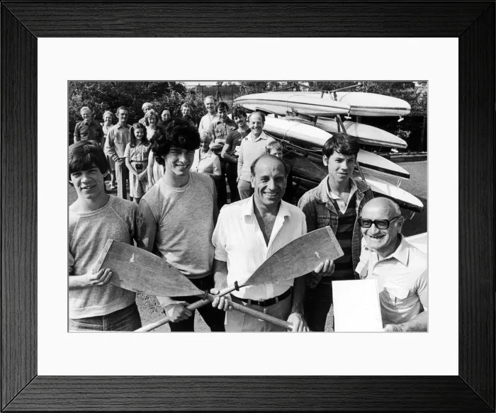 Framed Print : Friends and relatives turn out in force at Hipswell Highway Fire Station to give Framed Print : Friends and relatives turn out in force at Hipswell Highway Fire Station to give