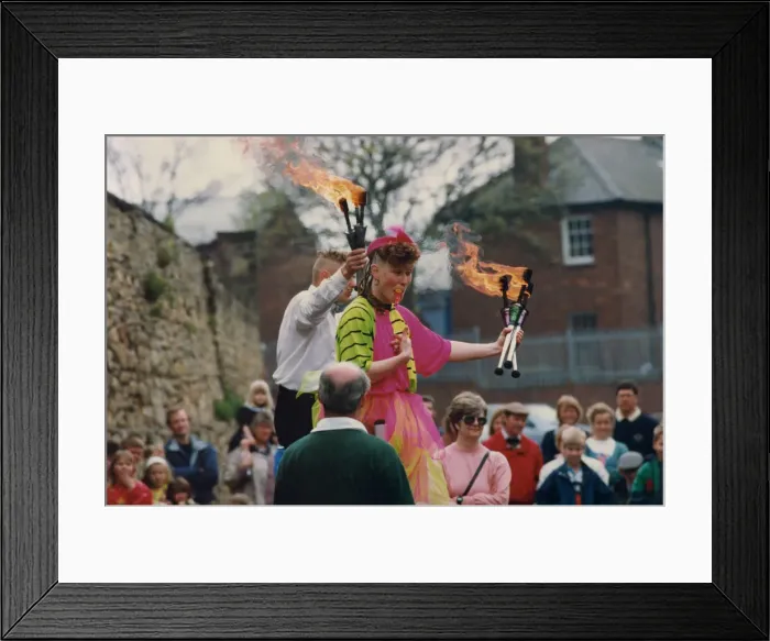 Framed Print : North East Festivals Circus performers at The May Day Festival at Tynemouth 2 May Framed Print : North East Festivals Circus performers at The May Day Festival at Tynemouth 2 May