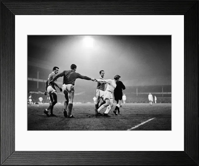 Framed Print : European Cup Winners Cup First Round First Leg match at White Hart Lane Framed Print : European Cup Winners Cup First Round First Leg match at White Hart Lane