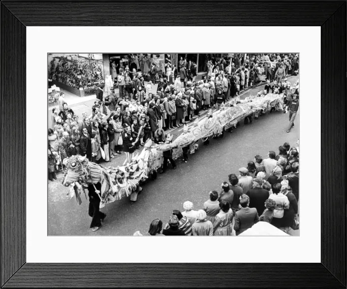 Framed Print : North East Festivals The Lambton Worm, from Byker Framed Print : North East Festivals The Lambton Worm, from Byker