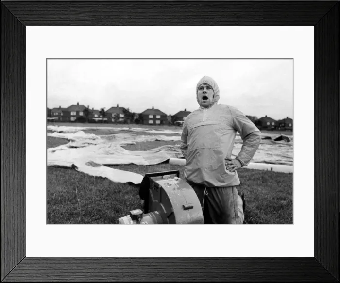 Framed Print : North East Festivals Newcastles Denton Green Festival organiser Ritchie Framed Print : North East Festivals Newcastles Denton Green Festival organiser Ritchie