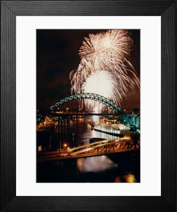Framed Print : North East Festivals The Newcastle Comedy Festival got off to an explosive start