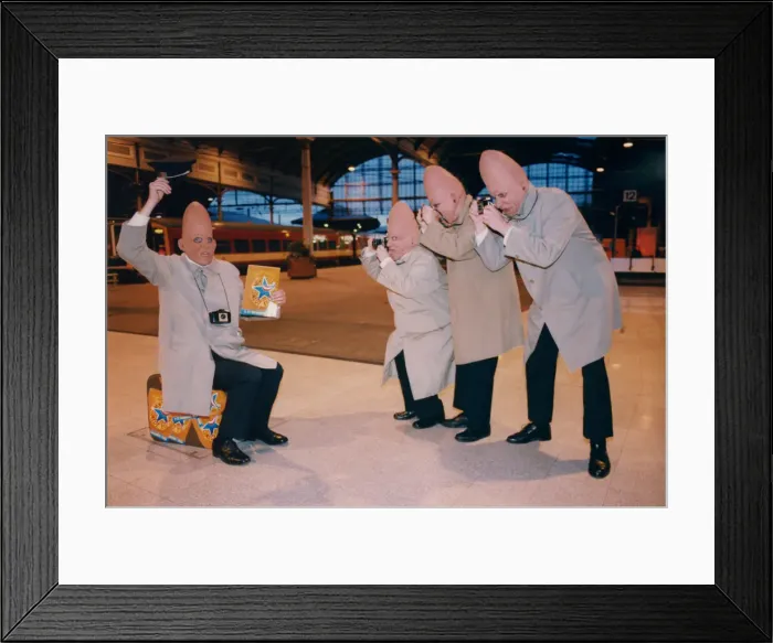 Framed Print : North East Festivals The Newcastle Comedy Festival - Welcome to planet earth