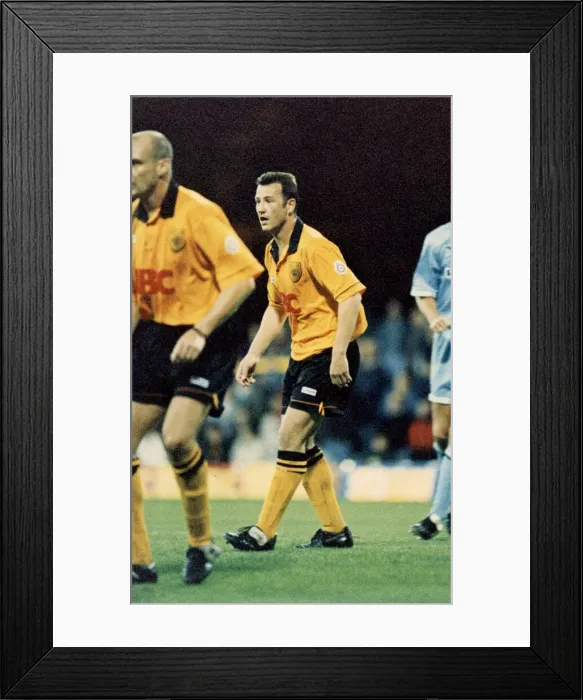 Framed Print : League Cup - Hull 0-1 Coventry. Greg Abbott pictured on Wednesday 4th October 1995
