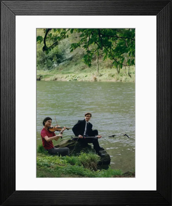 Framed Print : North East Festivals Students Anthony Mosakowski