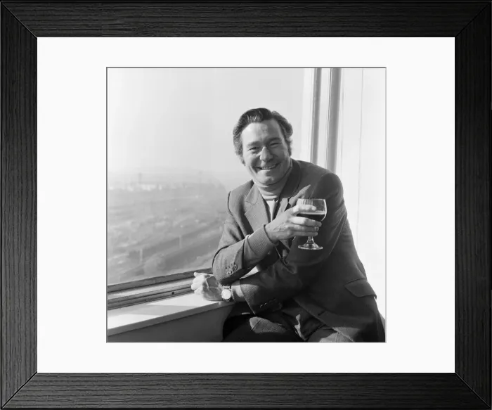 Framed Print : Reg Varney, actor, aka Stan Butler in TV series On The Buses Framed Print : Reg Varney, actor, aka Stan Butler in TV series On The Buses