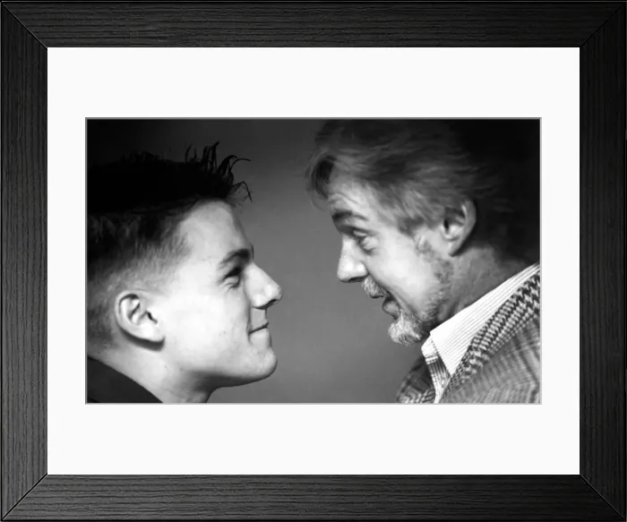 Framed Print : Actor Derek Jacobi Derek Jacobi who was appearing in Richard II