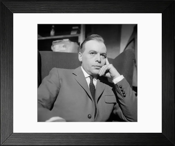 Framed Print : Herbert Lom 1963 Who plays Inspector Clouseau Framed Print : Herbert Lom 1963 Who plays Inspector Clouseau